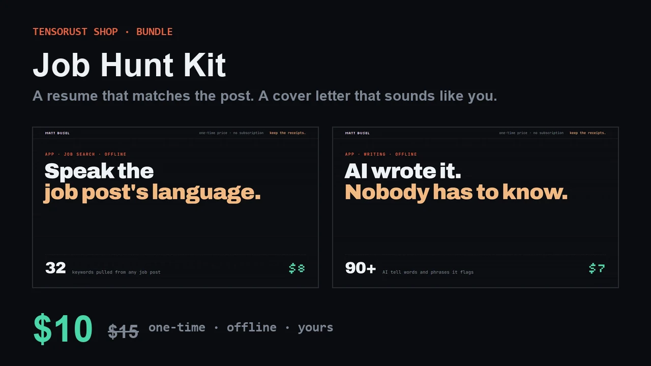 Job Hunt Kit cover